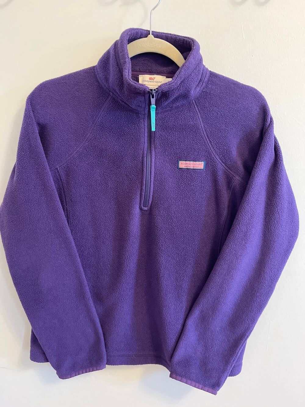 Vineyard vines quarter zip fleece - small